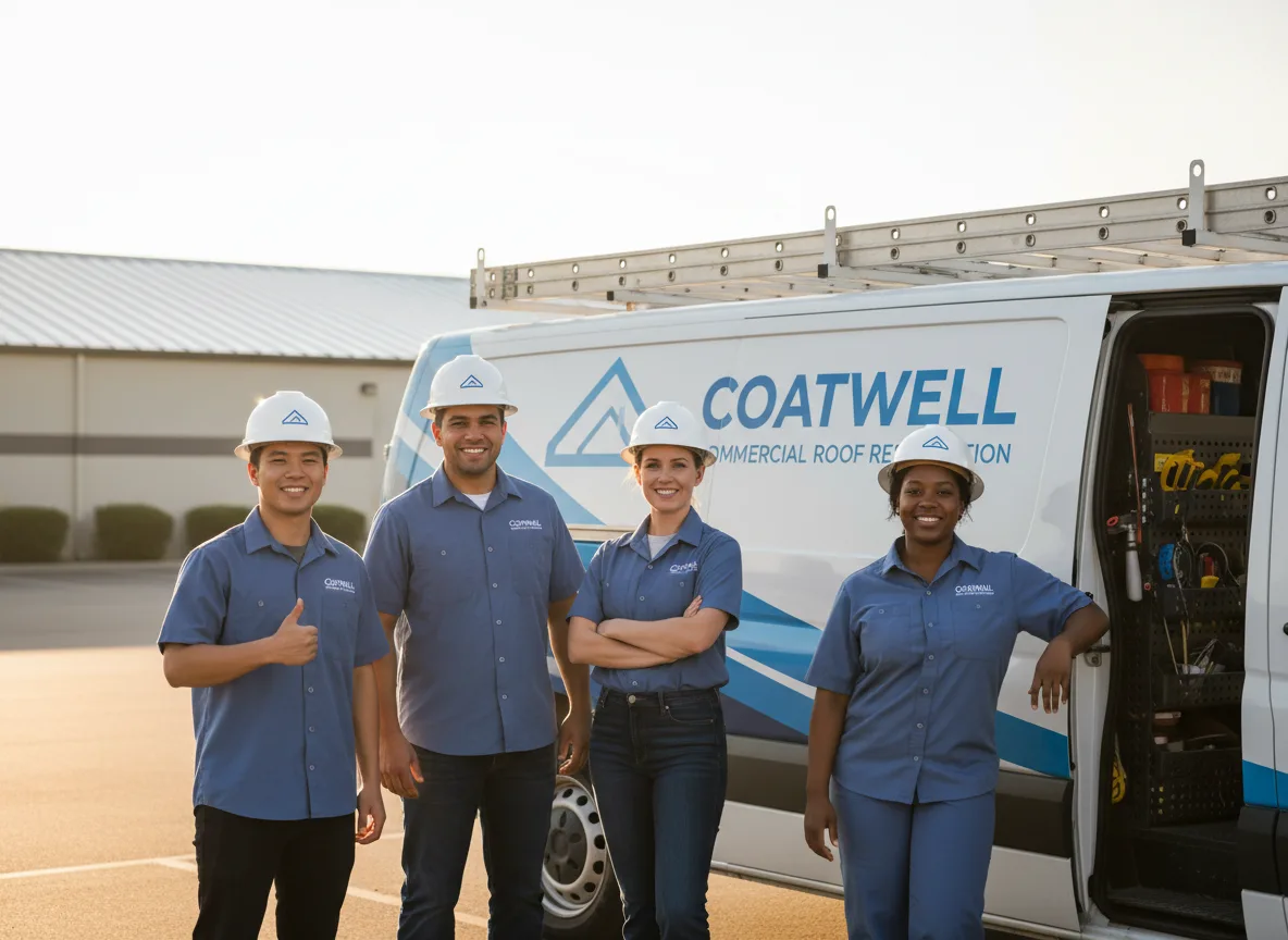 Commercial roof coating company in Vinson, OK